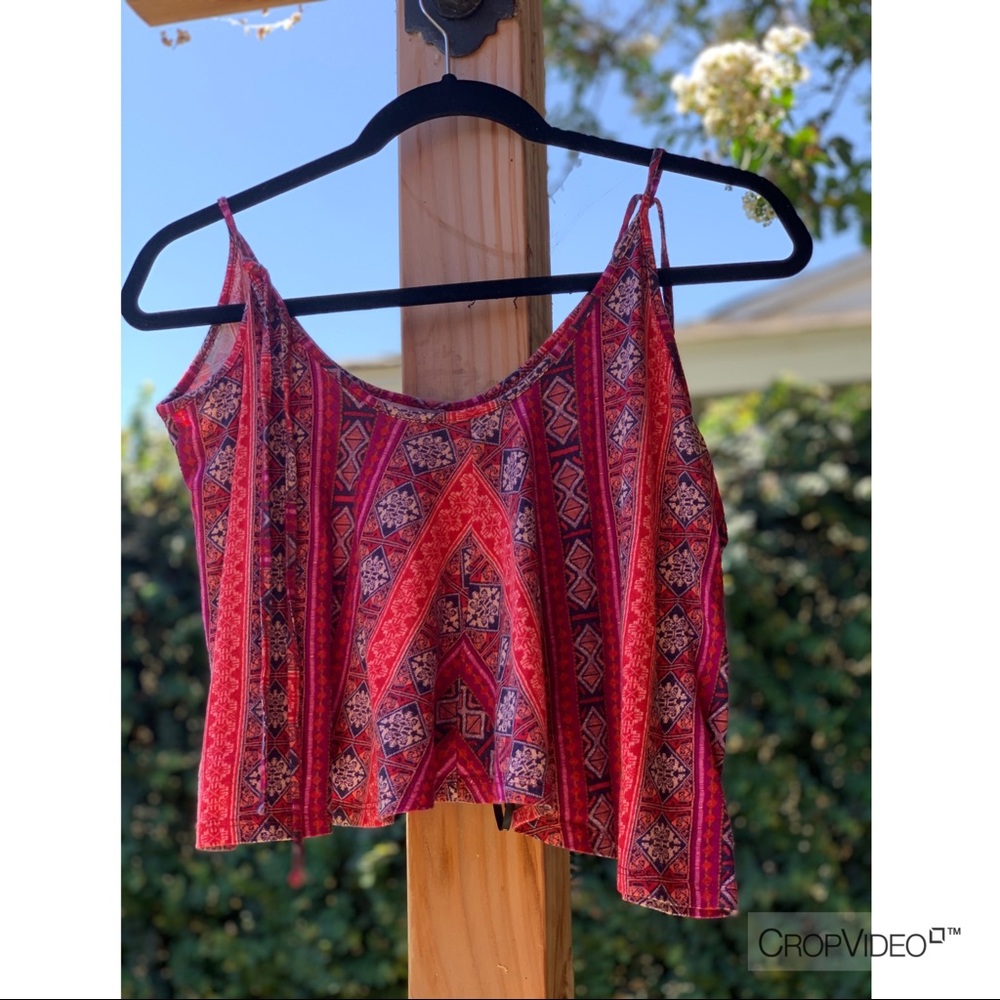 Printed tank top